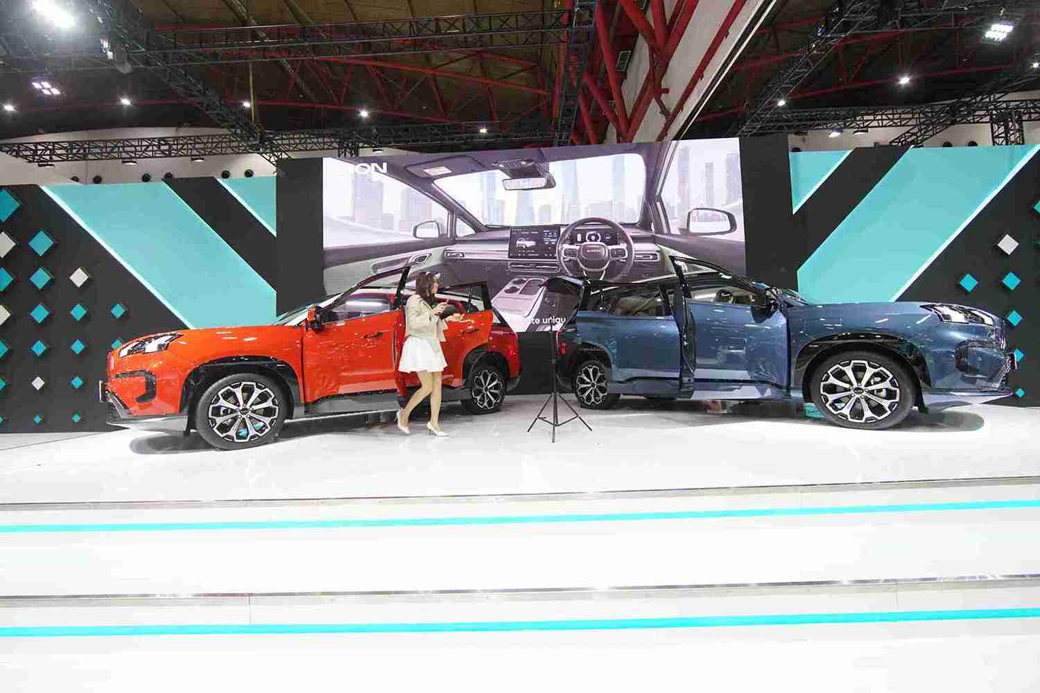 Peluncuran Mobil Aion terbaru di IIMS 2025 PRJ, Kamis (13/2/2025). Foto Kabar Bursa/Abbas Sandji