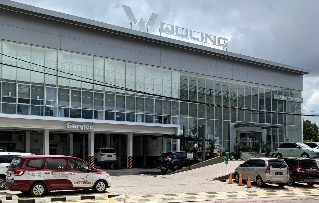 Salah satu dealer Wuling di Palembang. Foto: dok Wuling