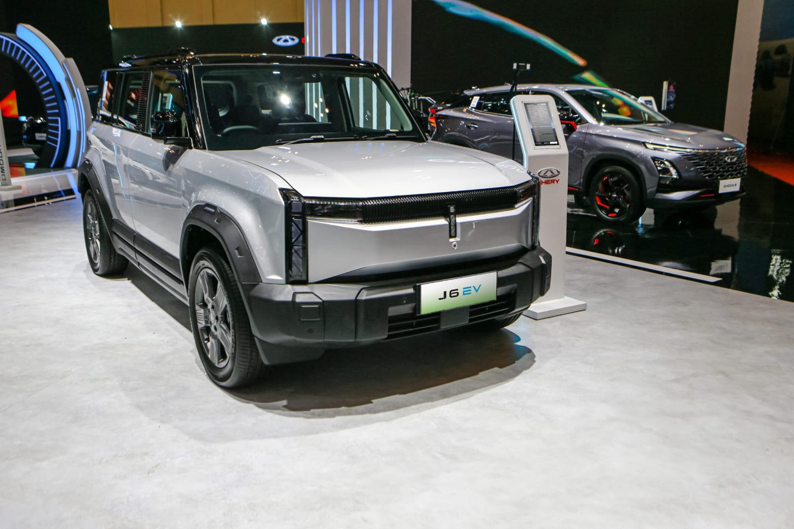 Chery Tiggo Cross di Indonesia International Motor Show (IIMS) 2025. (Foto: Kabarbursa/Harun Rasyid)
