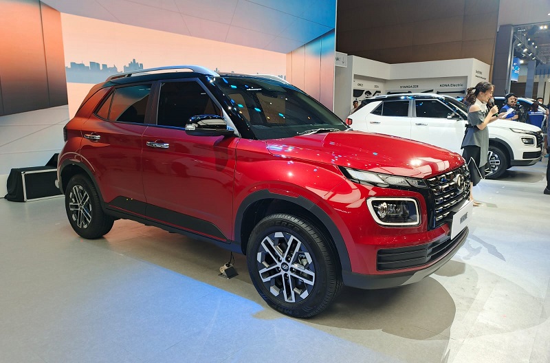 Hyundai Venue yang dirilis di ajang IIMS 2025. (Foto: Kabar Bursa/Citra)