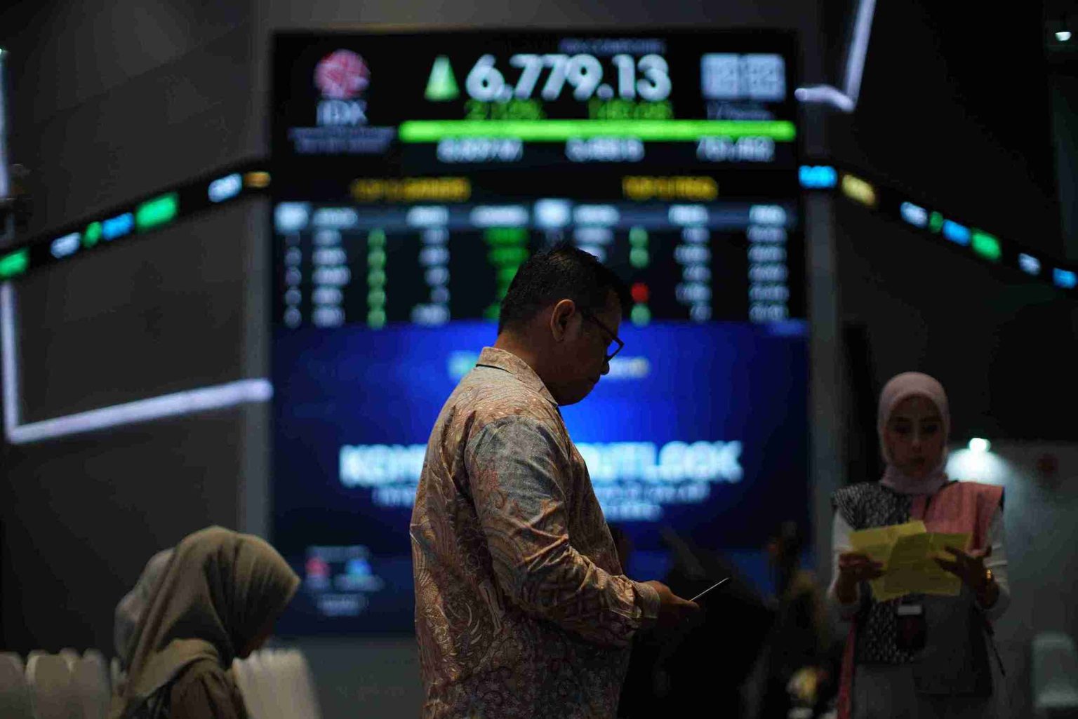 Ilustrasi - IHSG dibuka menghijau pada perdagangan hari ini. Foto: Kabar Bursa/Abbas Sandji.
