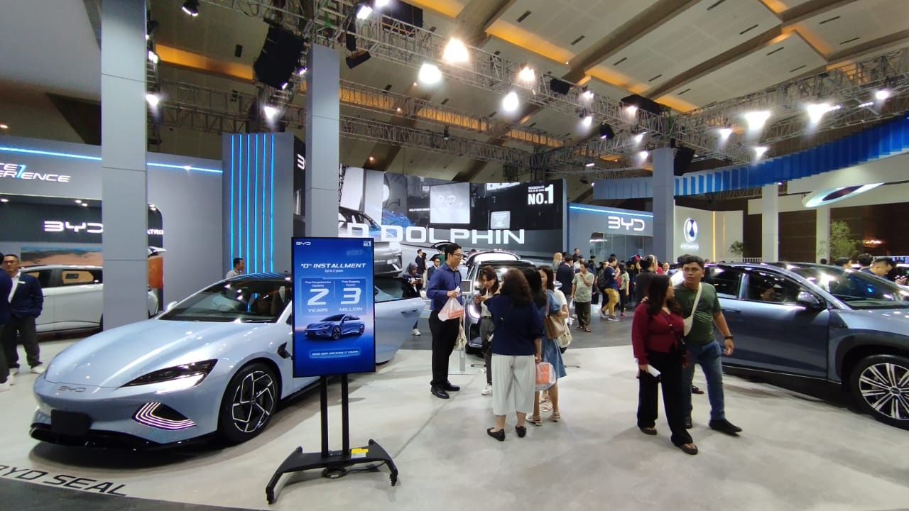 BYD raih kenaikan penjualan pada Februari 2025. (Foto: Kabarbursa/Harun Rasyid)