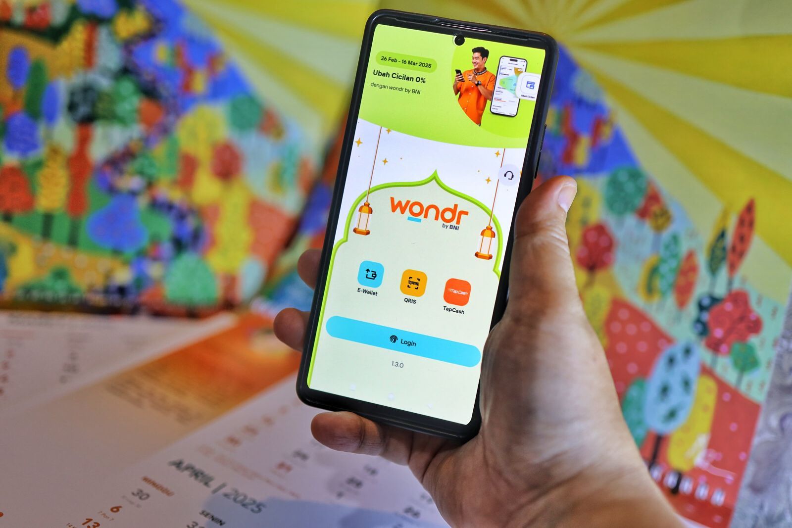 Aplikasi wondr by BNI memberikan bunga 0 persen untuk tagihan dan transaksi kartu kredit BNI, cashback. (Foto: Ist)
