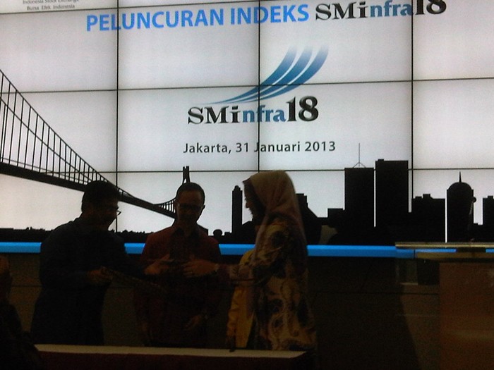 Peluncuran Indeks SMINFRA18.