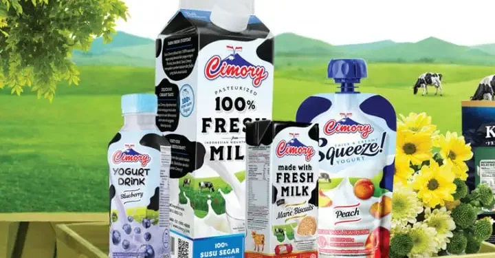 Produksi PT Cisarua Mountain Dairy atau Cimory (CMRY). Foto: Dok CMRY