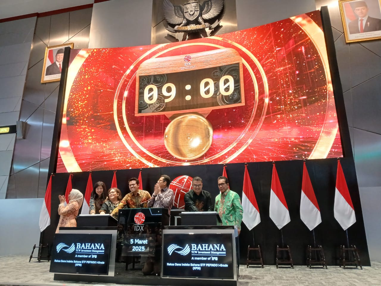 Peluncuran Reksa Dana Indeks Bahana ETF Pefindo I-Grade. Foto: Kabar Bursa/Hutama Prayoga 