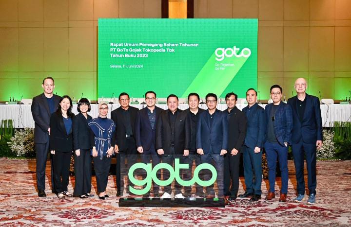 Ilustrasi PT GoTo Gojek Tokopedia atau GOTO. Foto: Dok GOTO
