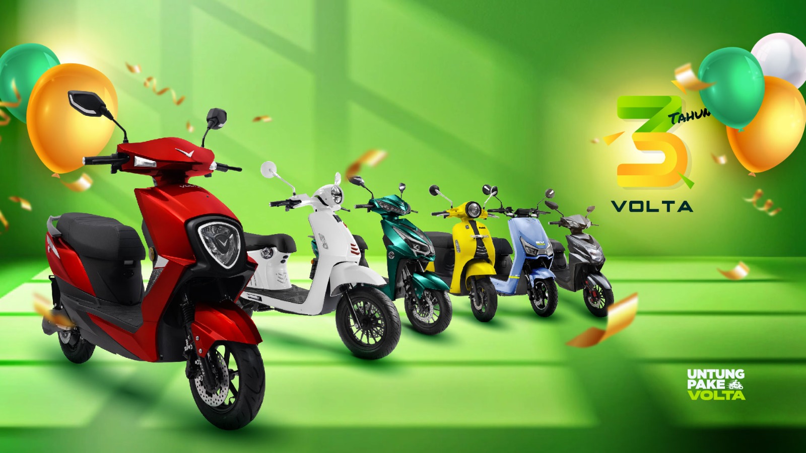 Ilustrasi motor yang dirilis oleh Volta Indonesia (Foto: Dok. Volta Indonesia)