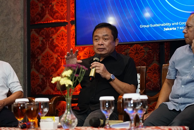 Direktur utama Telkom Ririek Adriansyah mengatakan bahwa implementasi 5 Bold Moves terus memberikan sinyal positif bagi perusahaan. Foto: dok Telkom