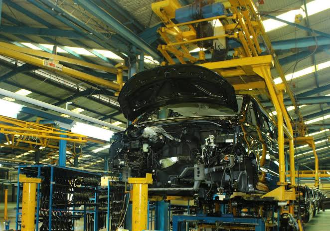 PT Handal Indonesia Motor menjadi sarang produksi beberapa brand mobil China yang baru masuk Indonesia. Foto: dok. PT HIM