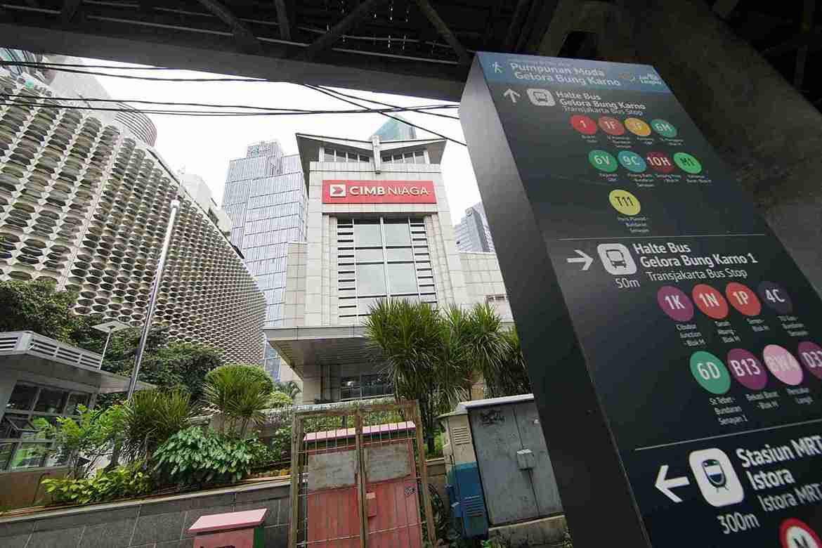 CIMB Niaga Jln Sudirman. Foto: Kabar Bursa/Abbas Sandji