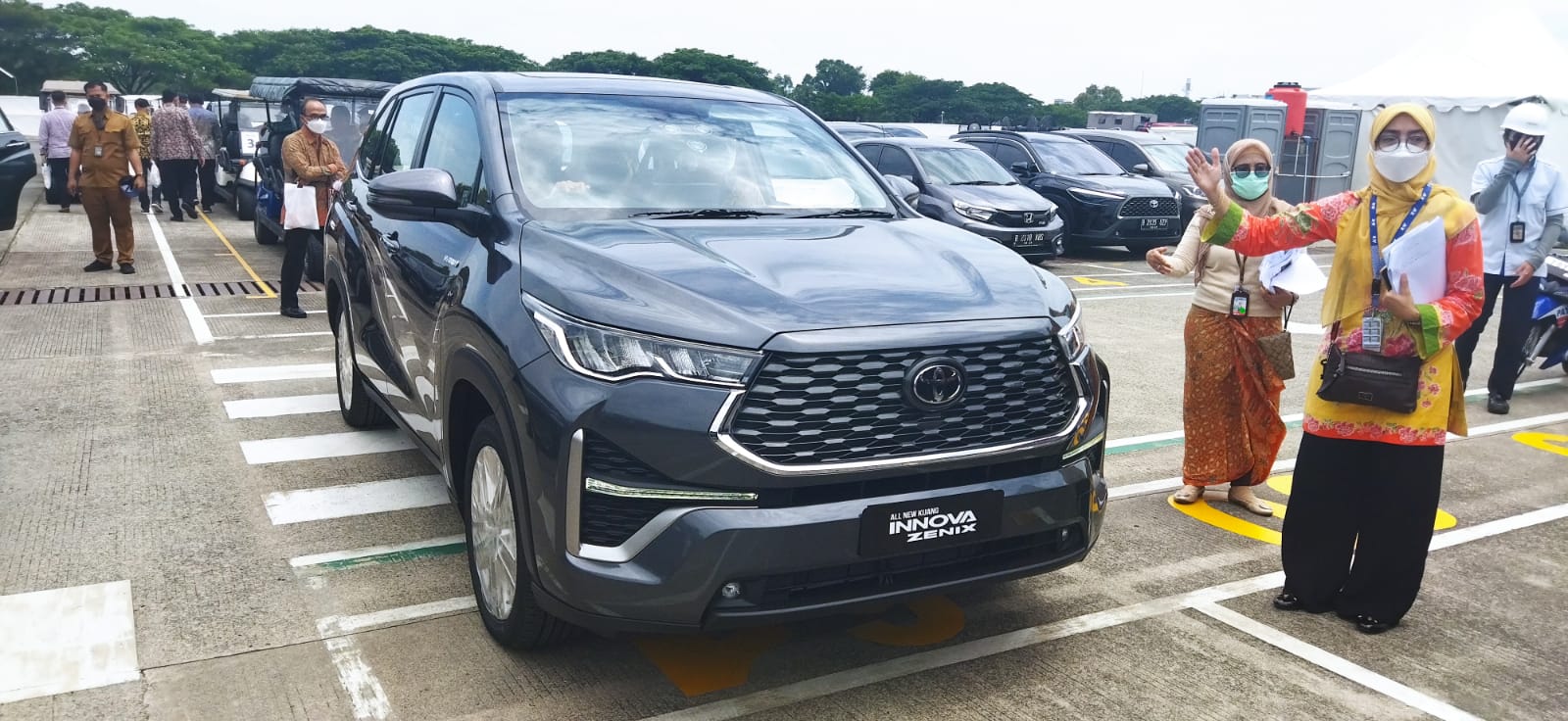 Peluncuran Toyota Kijang Innova Zenix. (Foto: Kabar Bursa/Citra)