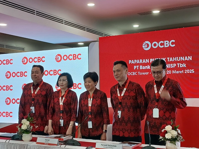 RUPST PT Bank OCBC NISP (NISP) di Jakarta pada Kamis, 20 Maret 2025. Foto: Yoga/KabarBursa.com