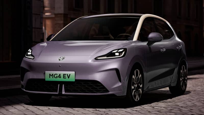 MG 4 EV terbaru hadir sebagai model global pertama MG dengan desain lebih elegan. (Foto: dok. MG)