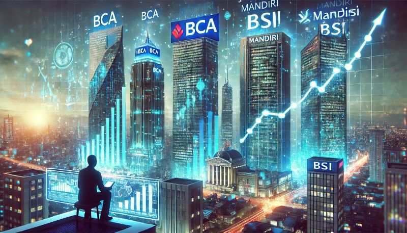 Ilustrasi saham big banks. Foto: Kabar Bursa.