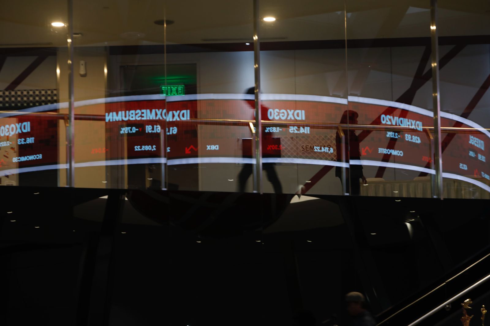 Main hall Bursa Efek Indonesia (BEI) di Jakarta. (Foto: Kabarbursa/Abbas Sandji)