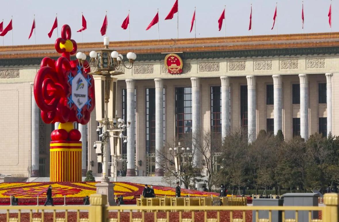 Gedung Agung Rakyat di Beijing, pusat kekuasaan politik China, tempat berlangsungnya pertemuan penting Partai Komunis dan perumusan kebijakan ekonomi nasional. Foto: dok. SCMP.