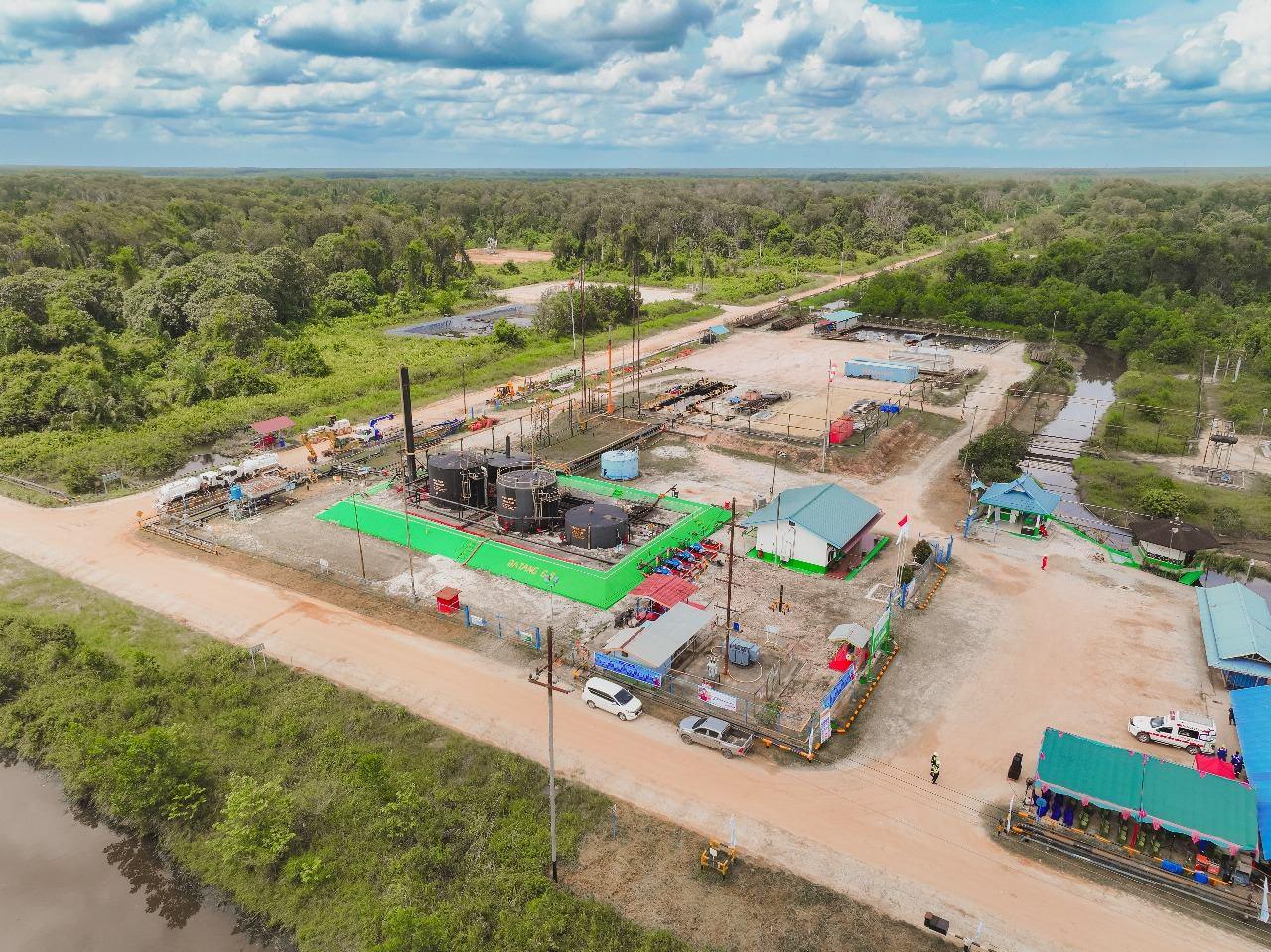 Fasilitas milik Energi Mega Persada di Siak, Riau. (Foto: Dok. EMP)