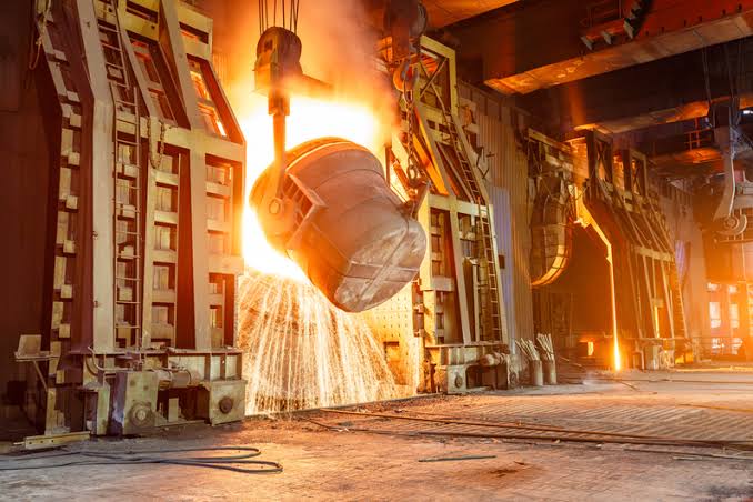Produksi baja Krakatau Steel. Foto: Dok KRAS