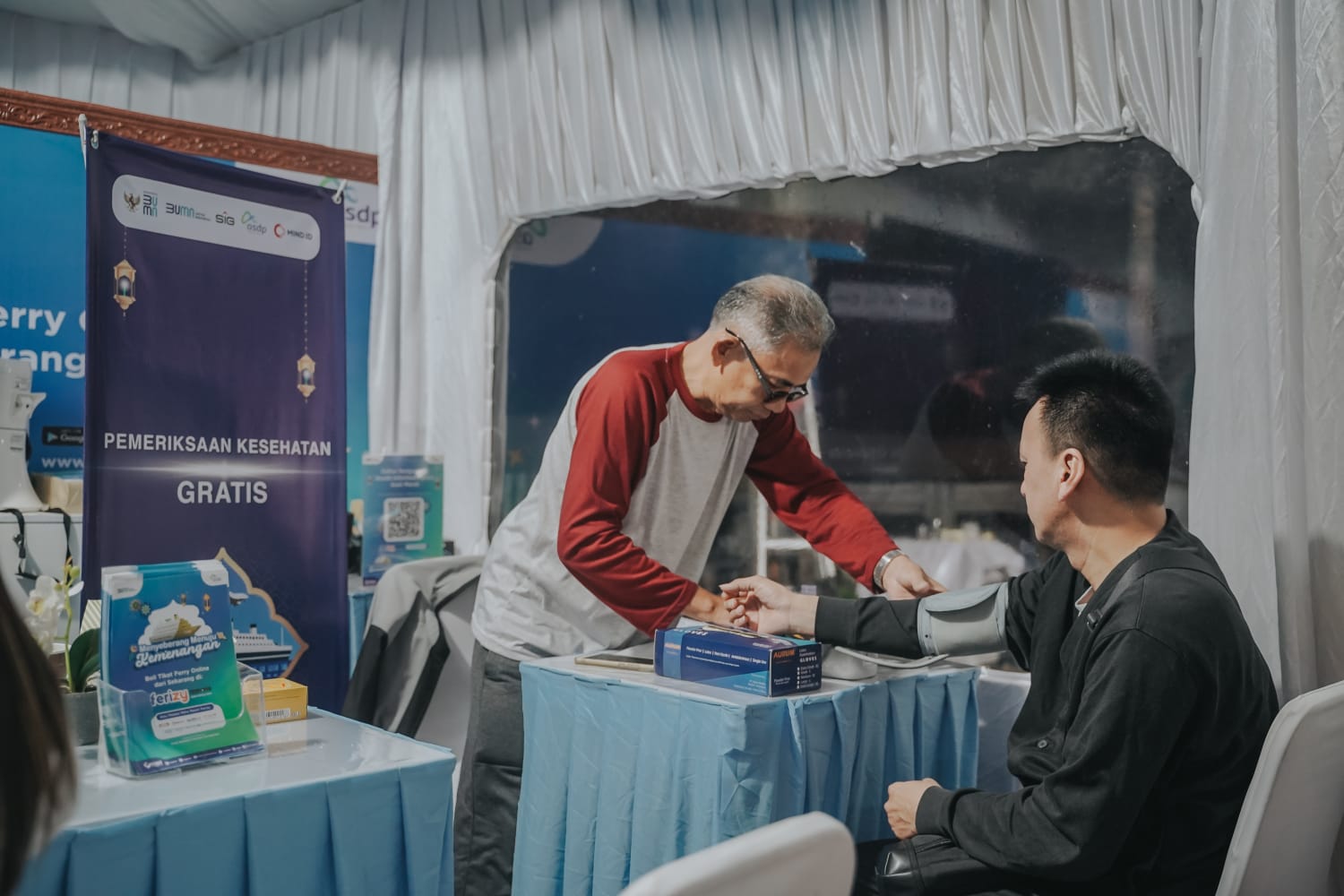 Penyediaan rest area oleh Grup MIND ID, yang dilengkapi dengan fasilitas istirahat, layanan kesehatan, dan hiburan.