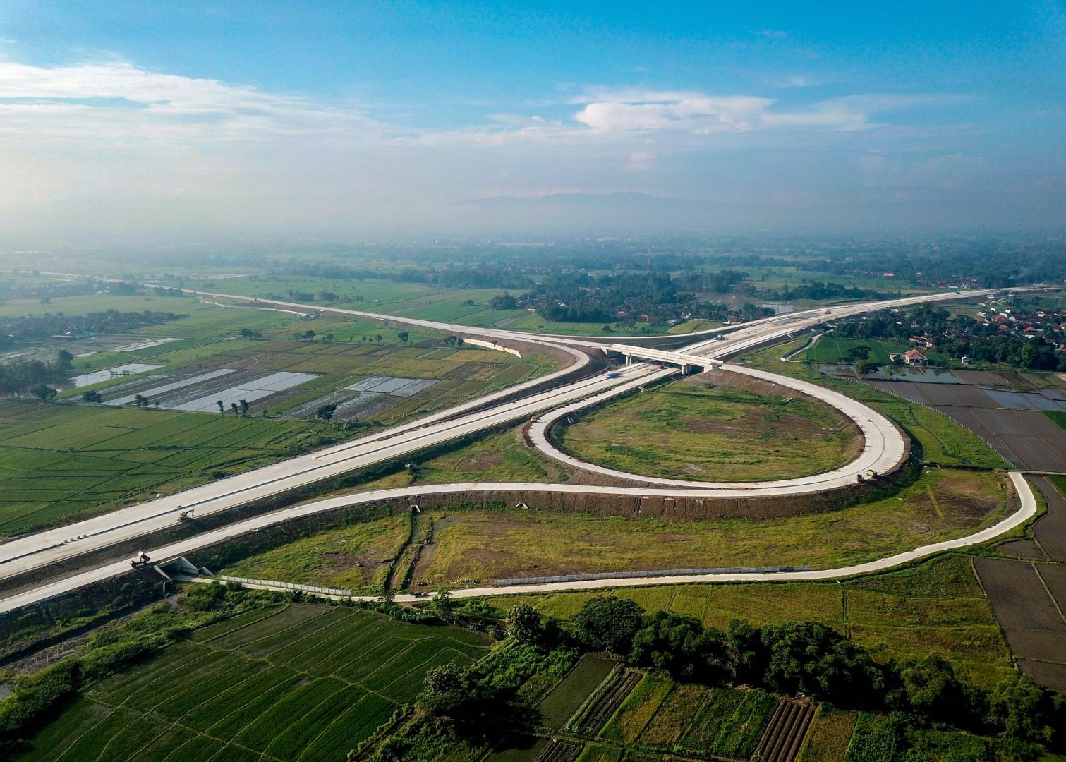 Tol Jogja-Solo akan membentang sepanjang 96,57 km dan terbagi menjadi 3 seksi, meliputi Seksi 1 Kartasura – Purwomartani; Seksi 2 Purwomartani - Junction Sleman; dan Seksi 3 JC Sleman – Kulonprogo. (Foto: Dok. SIG)