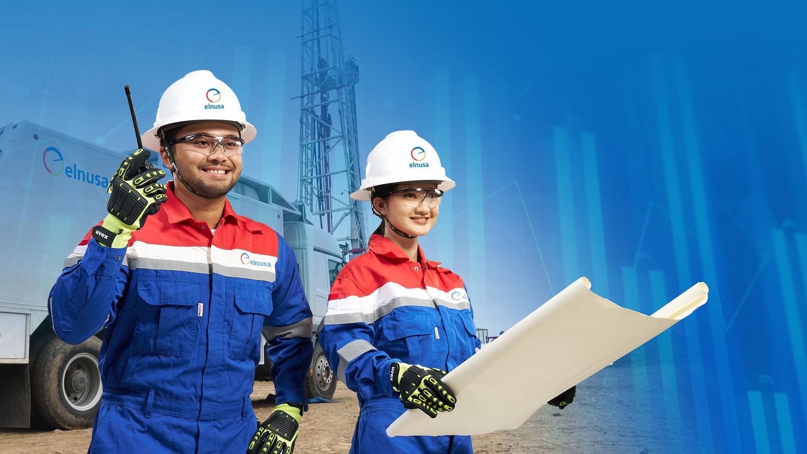 PT Elnusa Tbk (ELSA), anak perusahaan PT Pertamina Hulu Energi (PHE) mencatatkan kinerja positif sepanjang 2024. (Foto: Dok. Elnusa)