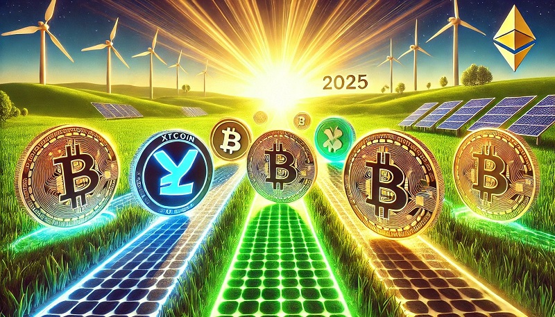 Ilustrasi Bitcoin menyongsong tahun 2025. Foto: KabarBursa.com.