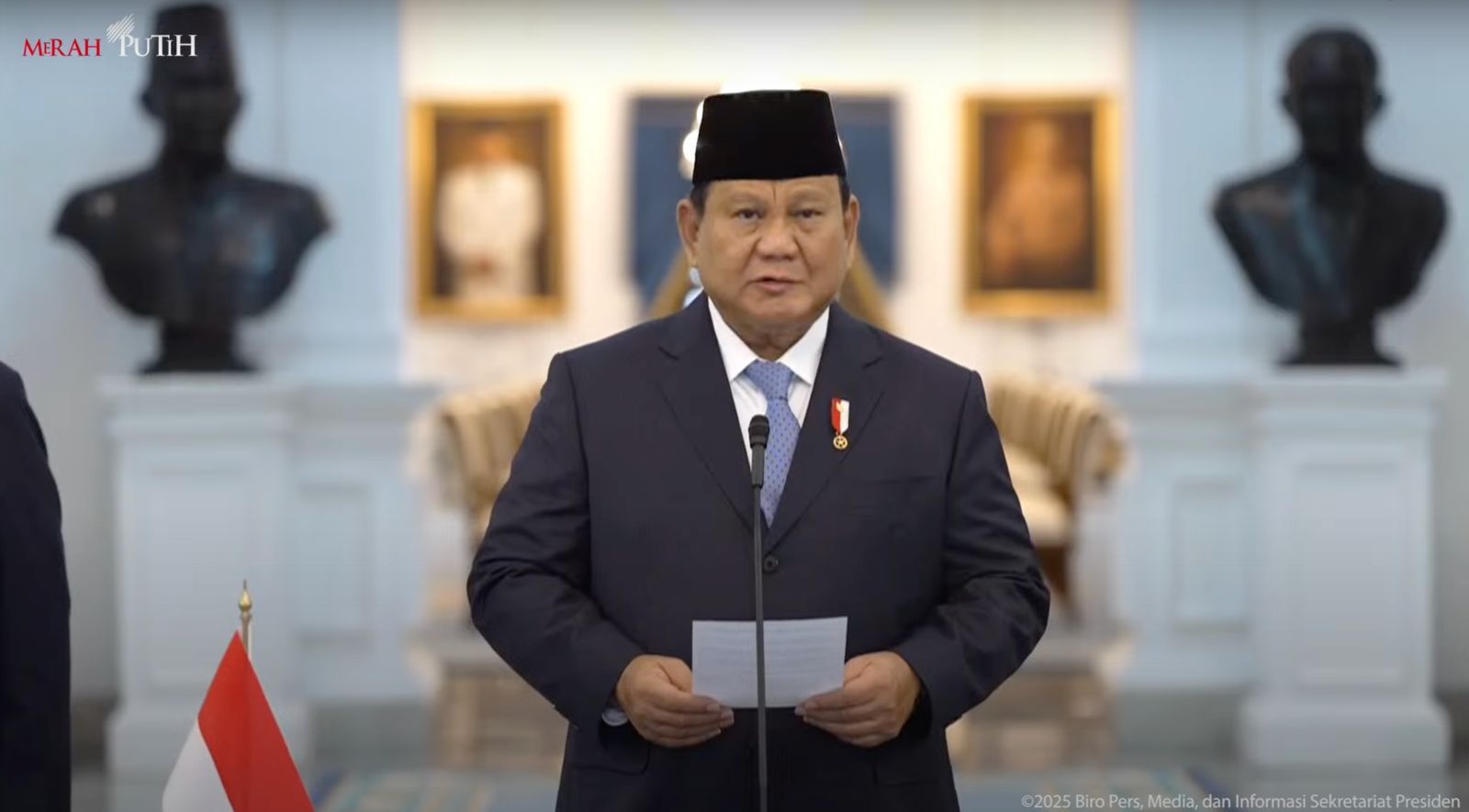 Prabowo melakukan telewicara dan bertukar pandangan dengan beberapa Perdana Menteri.