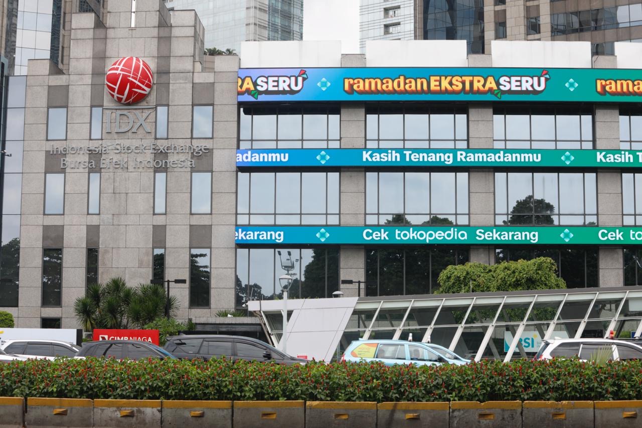 Ilustrasi: gedung Bursa Efek Indonesia di Jakarta Selatan. Foto: KabarBursa/Abbas Sandji.