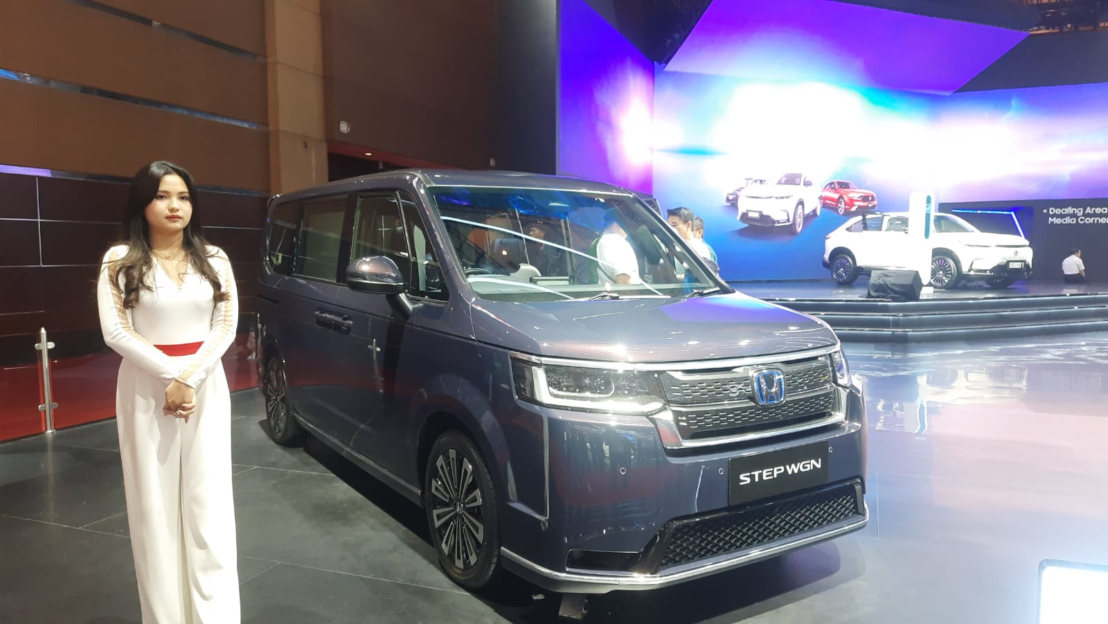 onda Step WGN e:HEV yang tampil di IIMS 2025. (Foto: Kabar Bursa/Harun R)