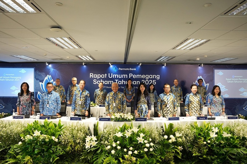 PT Bank Permata Tbk (BNLI) menyetujui pembagian dividen tunai kepada para pemegang saham di Rapat Umum Pemegang Saham Tahunan (RUPST). (Foto: doc Bank Permata)