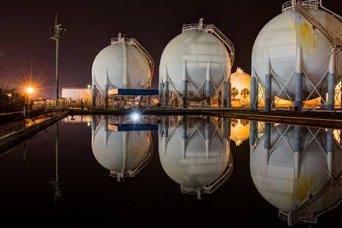 Ilustrasi kilang gas milik SBMA. Foto: Dok Surya Biru Murni