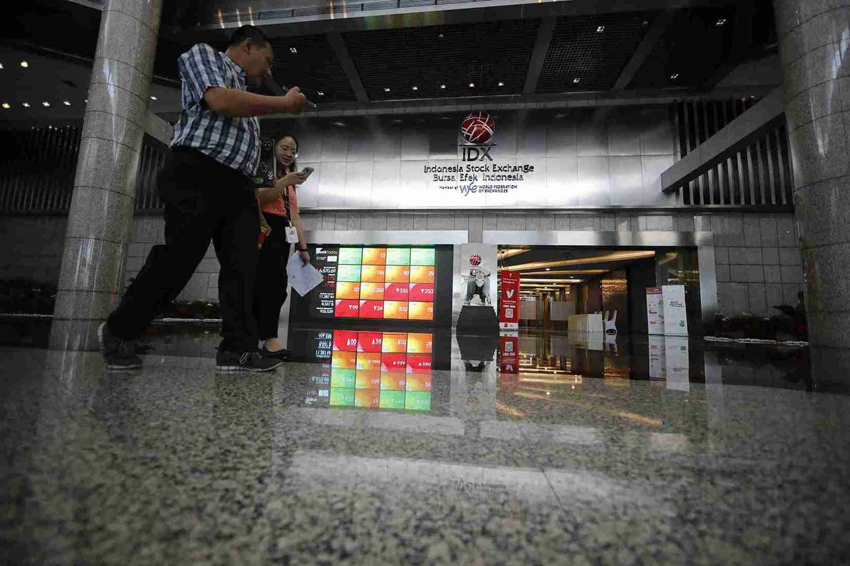 Hall Bursa Efek Indonesia di Bilangan SCBD, Jakarta Selatan. Foto: KabarBursa/Abbas
