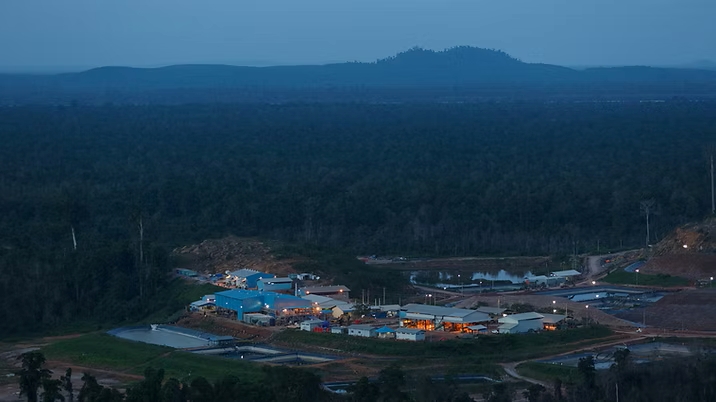 Salah satu fasilitas dekat pertambangan emas milik PT J Resources Asia Pasifik Tbk atau PSAB. (Foto: Dok. J Resources)