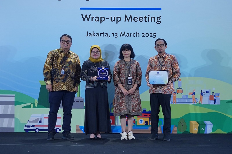 PT PLN (Persero) berhasil mendapatkan penghargaan kategori Special Recognition for Outstanding Collaboration on Safeguards.