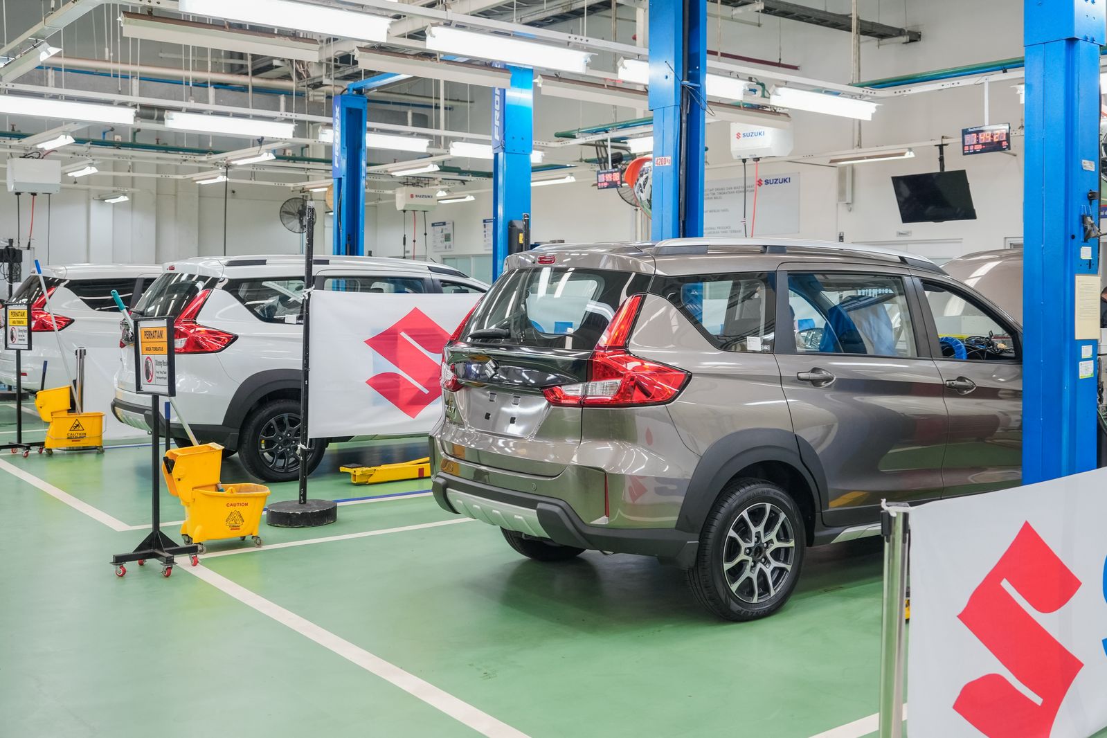 Suzuki gelar program servis hingga diskon suku cadang di bengkel resmi wilayah Jabodetabek untuk layani perawatan kendaraan usai dipakai mudik Lebaran. (Foto: dok. SIS)