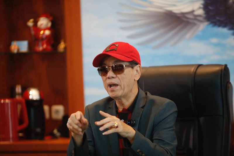 Johnnie Sugiarto, seorang pengusaha sukses yang kini memiliki usaha bernama El John Indonesia. Foto: Abbas/KabarBursa.com
