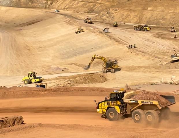 Tambang emas Merdeka Copper Gold Tbk. Foto: Dokumentasi Perusahaan 