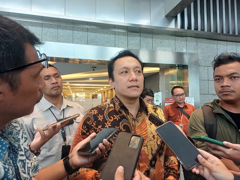Direktur Pengembangan Bursa Efek Indonesia, Jeffrey Hendrik di Kantor BEI, Jakarta pada Selasa, 22 April 2025. (Foto: Kabar Burss/Desty Luthfiani)