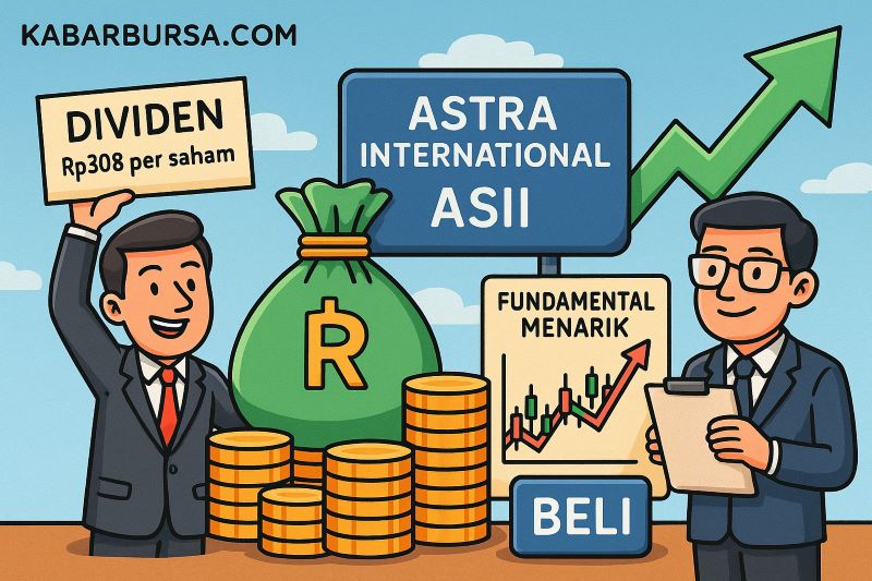Ilustrasi analisis valuasi ASII. Foto: Kabar Bursa