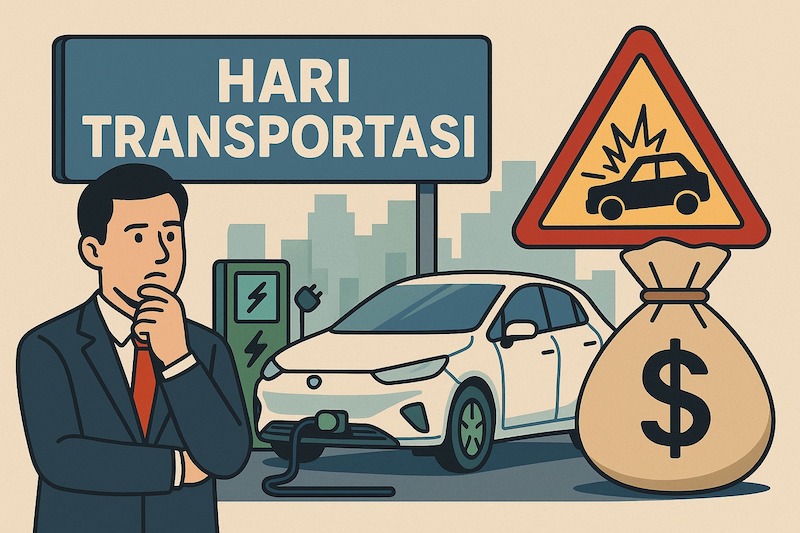Ilustrasi hari transportasi nasional. Foto dibuat oleh AI untuk Kabar Bursa.