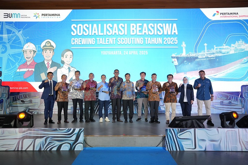 PT Pertamina International Shipping (PIS) selaku Subholding Integrated Marine Logistics (SH IML) bekerja sama dengan Pertamina Foundation