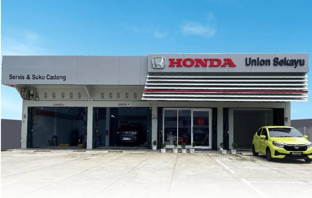 Dealer Honda Union Sekayu di Sumsel dengan fasilitas 2S resmi dibuka. Foto: dok. HPM