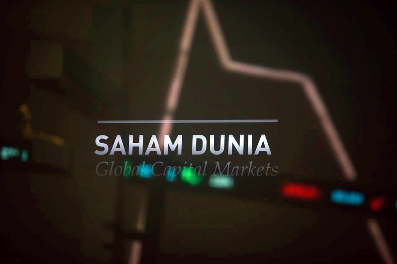 Papan pantau saham di Bursa Efek Indonesia (BEI) yang menampilkan indeks saham dunia. (Foto: KabarBursa/Abbas Sandji)