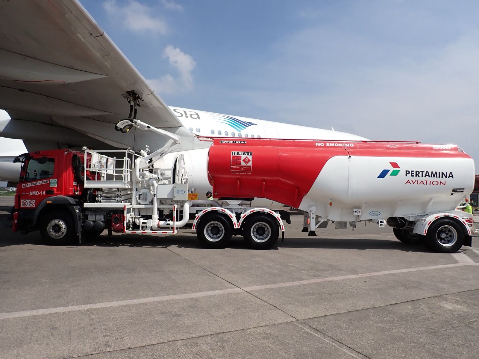  Jelang musim haji 2025, Pertamina Patra Niaga memastikan stok Avtur dan sarana fasilitas (sarfas) dalam kondisi aman untuk mendukung kelancaran penerbangan Haji 