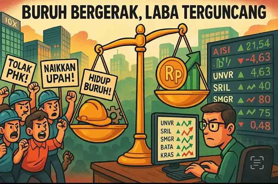 Di Hari Buruh ini, ada emiten yang paling sering didemo pekerja: Unilever, Sritex, SMGR, Bata, Krakatau Steel. Isu demo buruh berdampak pada saham dan kinerja mereka di bursa.
