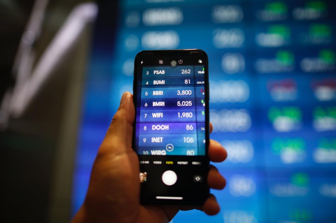 IHSG berpeluang uji level 6.800-an pekan ini, menurut MNC Sekuritas, namun pasar perlu waspada potensi pembalikan menuju wave [b]. Foto: KabarBursa/Abbas Sandji.
