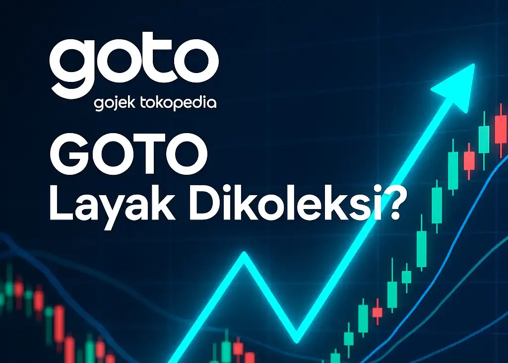 Ilustrasi: Saham GOTO usai cetak perbaikan kinerja keuangan di kuartal I, layak dikoleksi? (Foto: AI untuk KabarBursa)