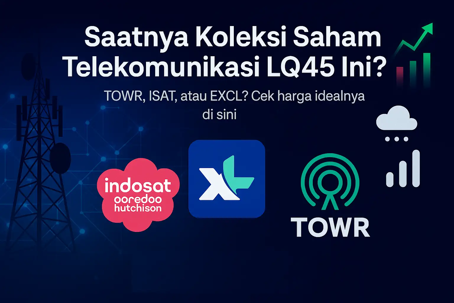 Ilustrasi: Saham Telekomunikasi LQ45 Paling Menarik buat Value Investor. (Foto: AI untuk KabarBursa)