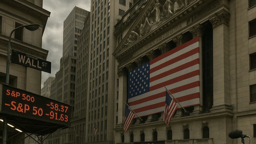 Ilustrasi: Wall Street di Amerika Serikat. (Foto: AI untuk KabarBursa)
